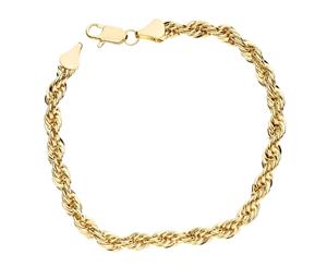 Bling Bracelet - ROPE Chain 6mm gold - Gold