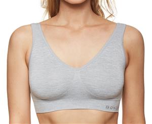 Bonds Women's Comfy Crop - Light Grey Heather