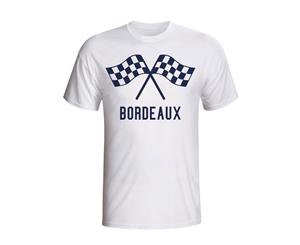 Bordeaux Waving Flags T-shirt (white)