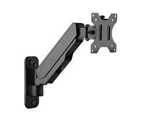 Brateck Single Screen TV Bracket Wall Mounted Gas Spring Monitor Arm17"-32"