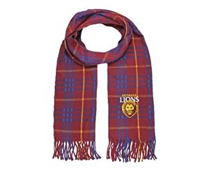 Brisbane Lions Tartan Scarf