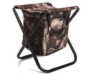 Caribee Fold Up Stool w/ Cooler - Camo