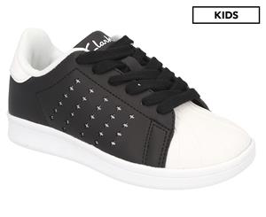 Clarks Boys' Decker Shoe - Black/White