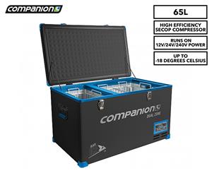 Companion 65L Black Ice Dual Zone Portable Fridge/Freezer