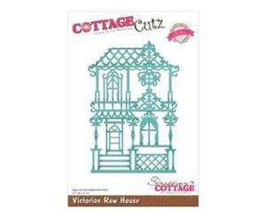 Cottagecutz Elites Die Victorian Row House 3.5In. X5in.