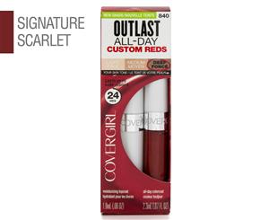 CoverGirl Outlast All Day Custom Reds Moisturising Lip Colour - Signature Scarlet