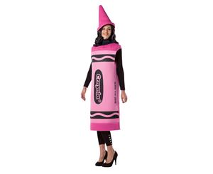 Crayola Tickle Me Pink Crayon Adult Costume