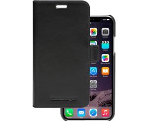 DBRAMANTE 1928 Lynge Full-Grain Leather Folio Case For iPhone 11 (6.1-Inch) - Black