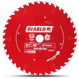 Diablo 235mm 40T TCT Circular Saw Blade for Wood Cutting - All Purpose