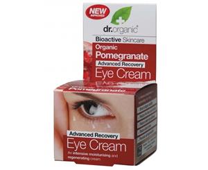 Dr Organic Eye Cream Organic Pomegranate 15ml