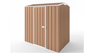 EasyShed S2315 Tall Gable Garden Shed - Pale Terracotta