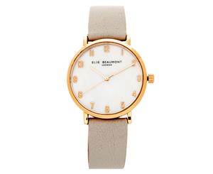 Elie Beaumont Women's 33mm Fitzrovia Watch - Stone