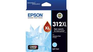 Epson 312XL Claria Photo HD Ink Cartridge - Light Cyan