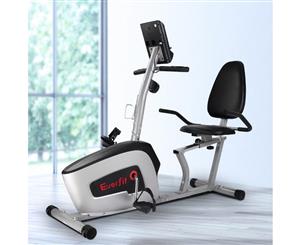 Everfit Magnetic Recumbent Exercise Bike Fitness Cycle Trainer with LCD Display