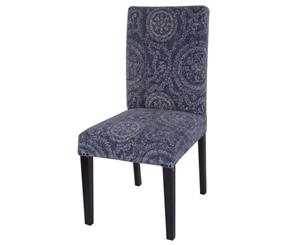 Faded Indigo Dining Circle Chair