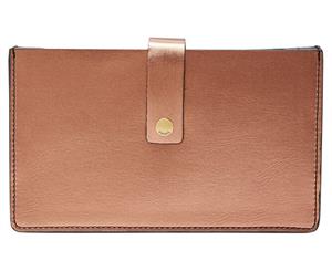 Fossil Vale Medium Tab Wallet - Copper