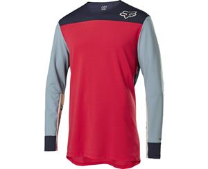 Fox Defend Delta LS Jersey Bright Red 2020