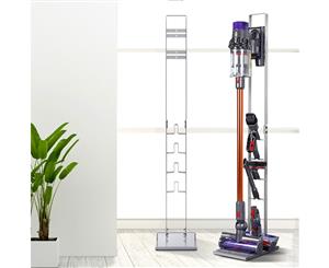 Freestanding Dyson Vacuum Stand Rack Holder Docking Accessories Handheld Vacuum Cleaner Cordless Stick Handstick Bagless For Dyson V6 7 8 V10 Silver