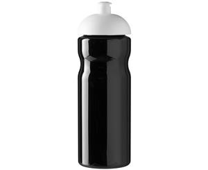 H2o Base 650Ml Dome Lid Sport Bottle (Solid Black/White) - PF2840