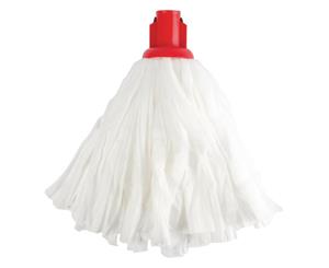 Jantex Standard Big White Socket Mop Head Red