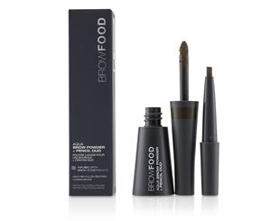 LashFood BrowFood Aqua Brow Powder + Pencil Duo # Brunette -