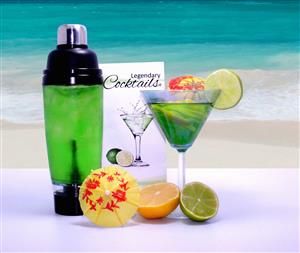 Legendary Cocktails Book And Tornado Blender Gift Set