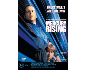 Mercury Rising DVD Region 4