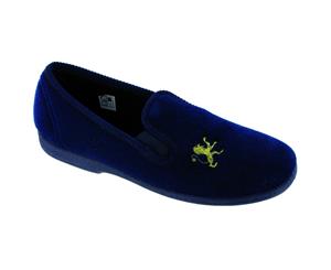 Mirak Childrens/Kids Spider Warminster Slipper / Boys Slippers (Navy) - FS1255