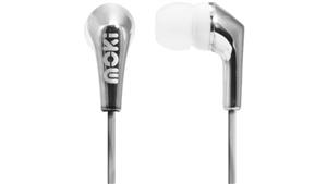 Moki Metallics Earphone - Silver