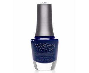 Morgan Taylor Nail Polish Lacquer Enamel Deja Blue 15ml