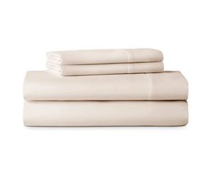 Morgan and Spencer 1100 Thread Count Cotton Rich Sheet Set Queen cream