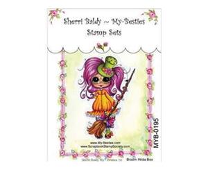 My Besties-Clear Stamps - Broom Hilda Boo