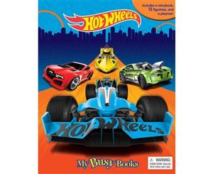 My Busy Books Hot Wheels  Includes a storybook 12 figurines and a playmat