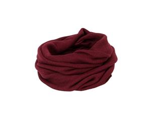 Myrtle Beach Adults Unisex Roll-Up Scarf (Dark Red) - FU471