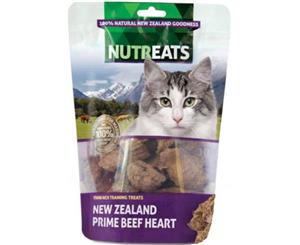 Nutreats New Zealand Prime Beef Heart Cat Treats 50g