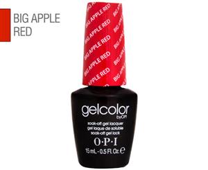 OPI GelColor Lacquer - Big Apple Red