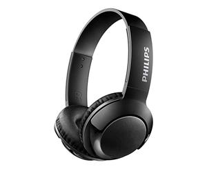 Philips SHB3075 WIRELESS ON EAR BLUETOOTH HEADPHONES BLACK