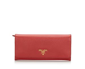 Pre-Loved Prada Saffiano Leather Long Wallet