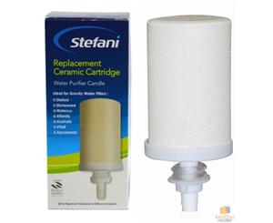 STEFANI Replacement Ceramic Water Filter Cartridge Purifier Candle Natural New