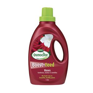 Scotts Osmocote 1L Roses Gardenias Azaleas And Camellias Boost + Feed Liquid Fertiliser Concentrate