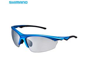 Shimano EQX2-PH Photocromatic Glasses - Metallic Blue/Black