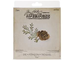 Sizzix Bigz Die By Tim Holtz 5.5&quotX6"-Tattered Pinecone