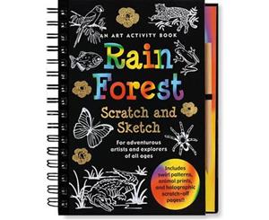 Sketch and Scratch Rain Forest