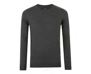 Sols Mens Ginger Crew Neck Sweater (Charcoal Marl) - PC2831