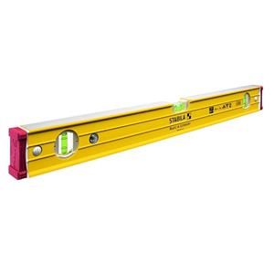 Stabila Box Frame Ribbed 3 Vial Spirit Level 2440mm