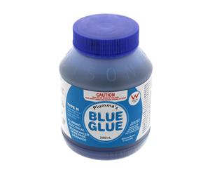 Stormwater Cement PVC Non Pressure Blue 250ml Fitting Glue Repair Plumbing