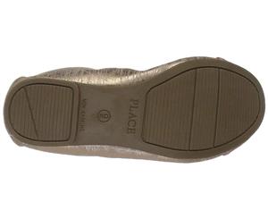 The Children's Place Girl's Ballet Flat Rose Gold 03