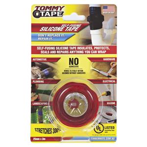 Tommy Tape 25mm x 3m Specialty Tape - Red