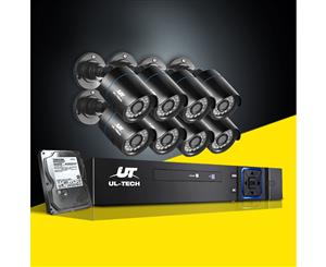 UL-tech Outdoor CCTV Camera Security System 2MP IP 1TB Hard Drive 8CH 1080P