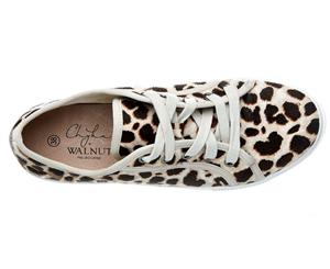 Walnut Melbourne Women's Chyka Sneaker - Black Leopard